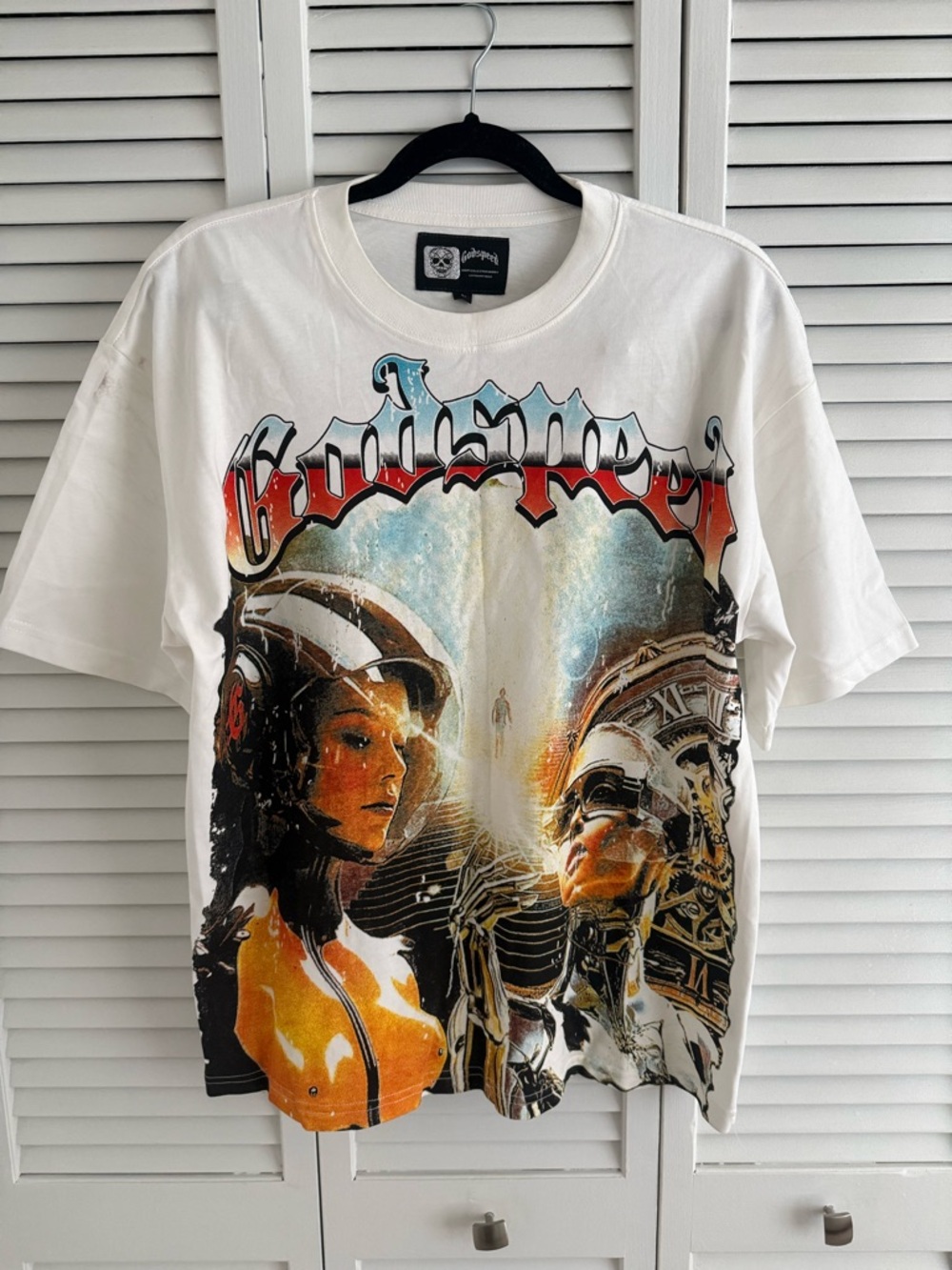 Godspeed Graphic White Band Tee